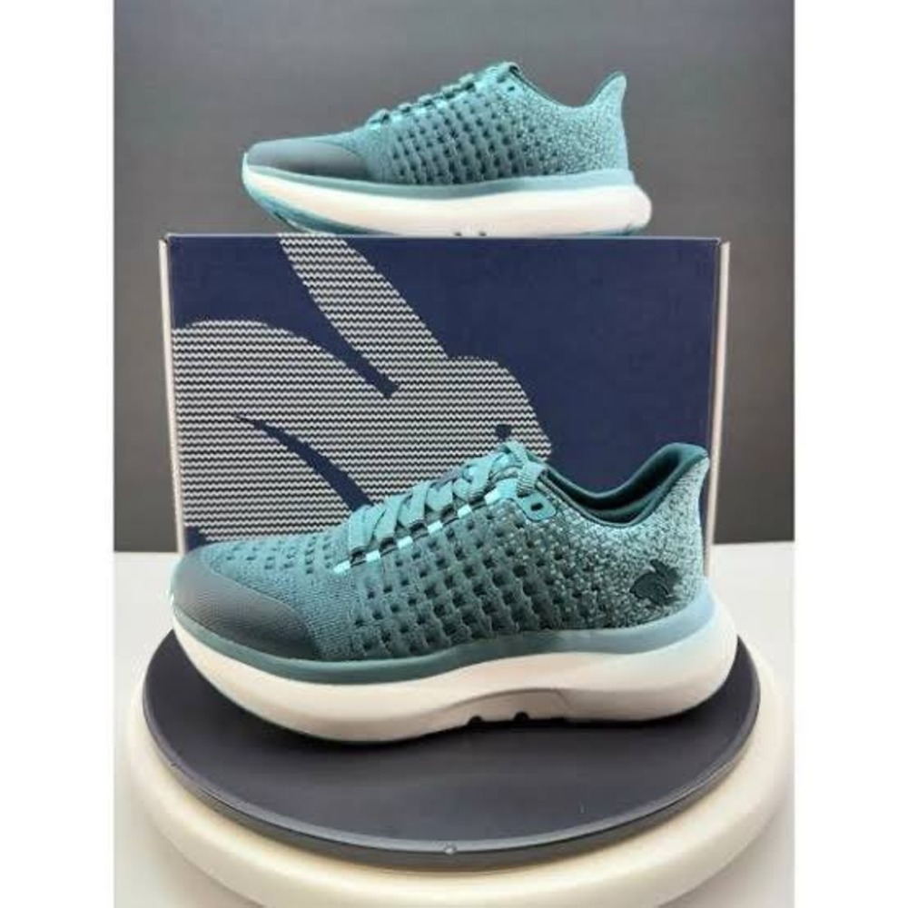 Rabbit Dream Chaser Running Shoes Mens 11.5 Teal Blue Mesh RMSDC-330 Sneaker